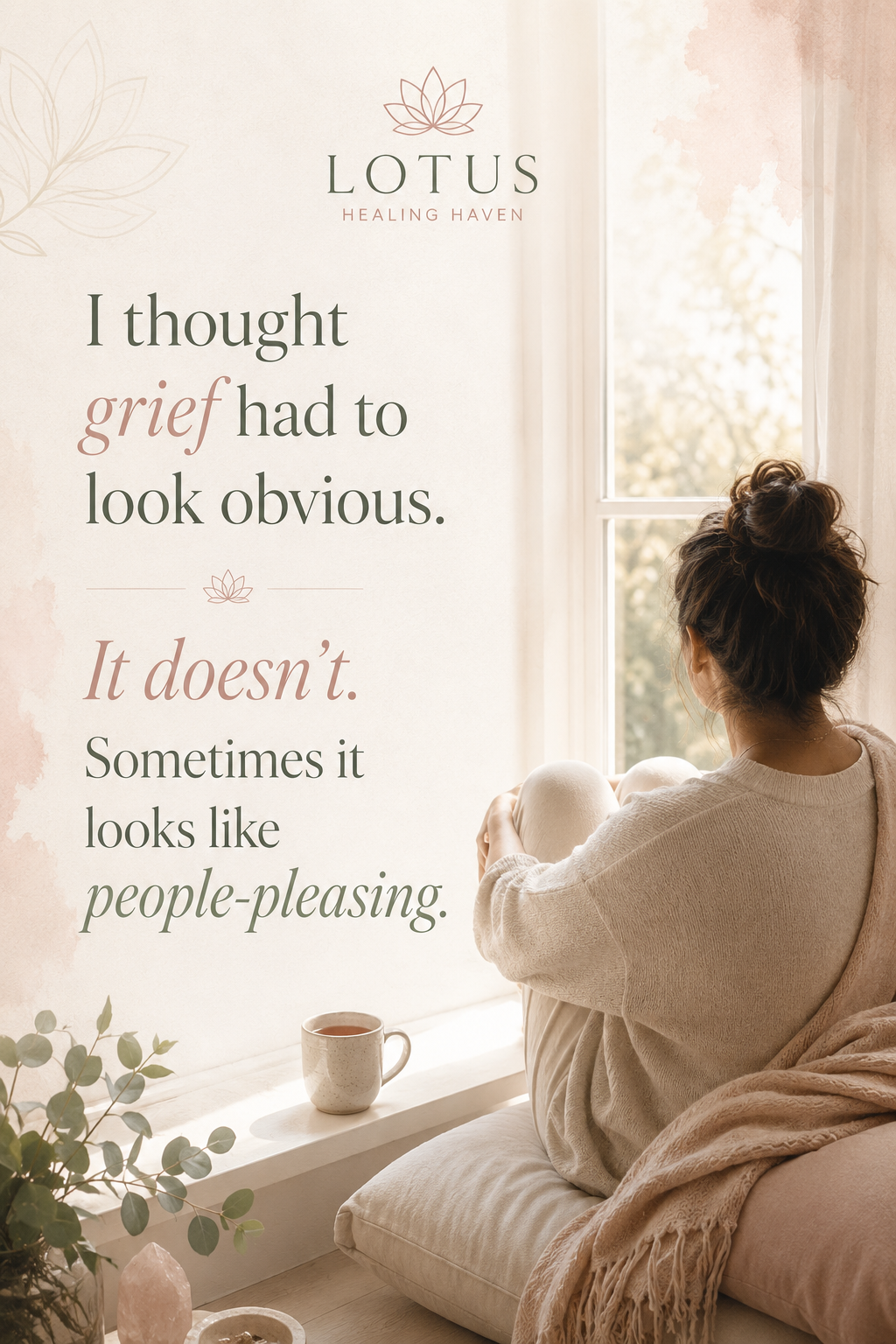 Grief Does Not Always Look Like Crying