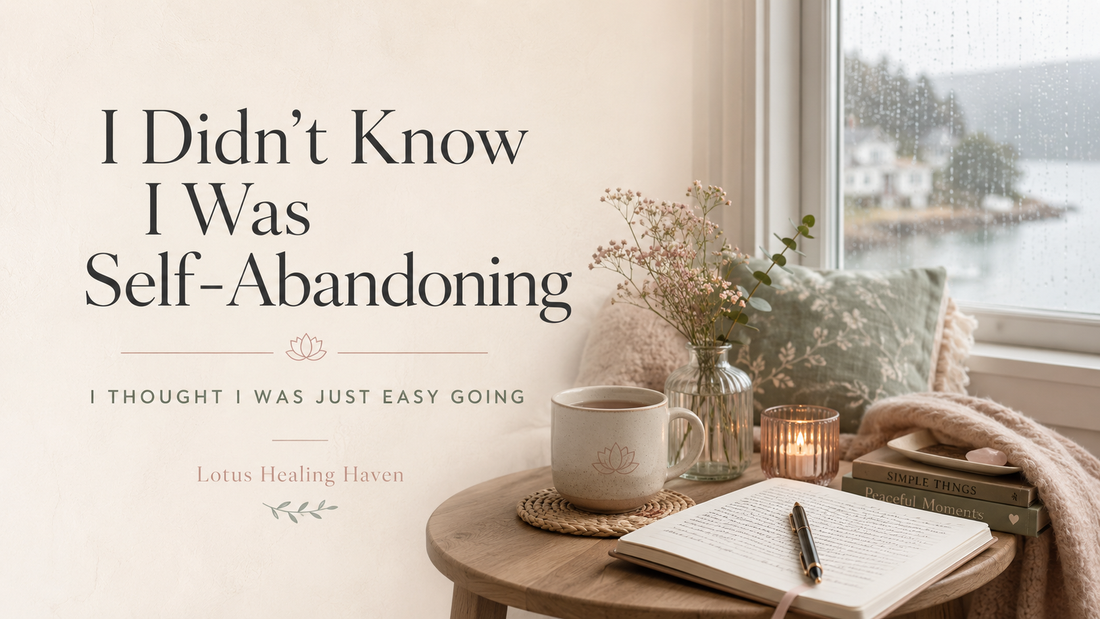 I Didn’t Know I Was Self-Abandoning