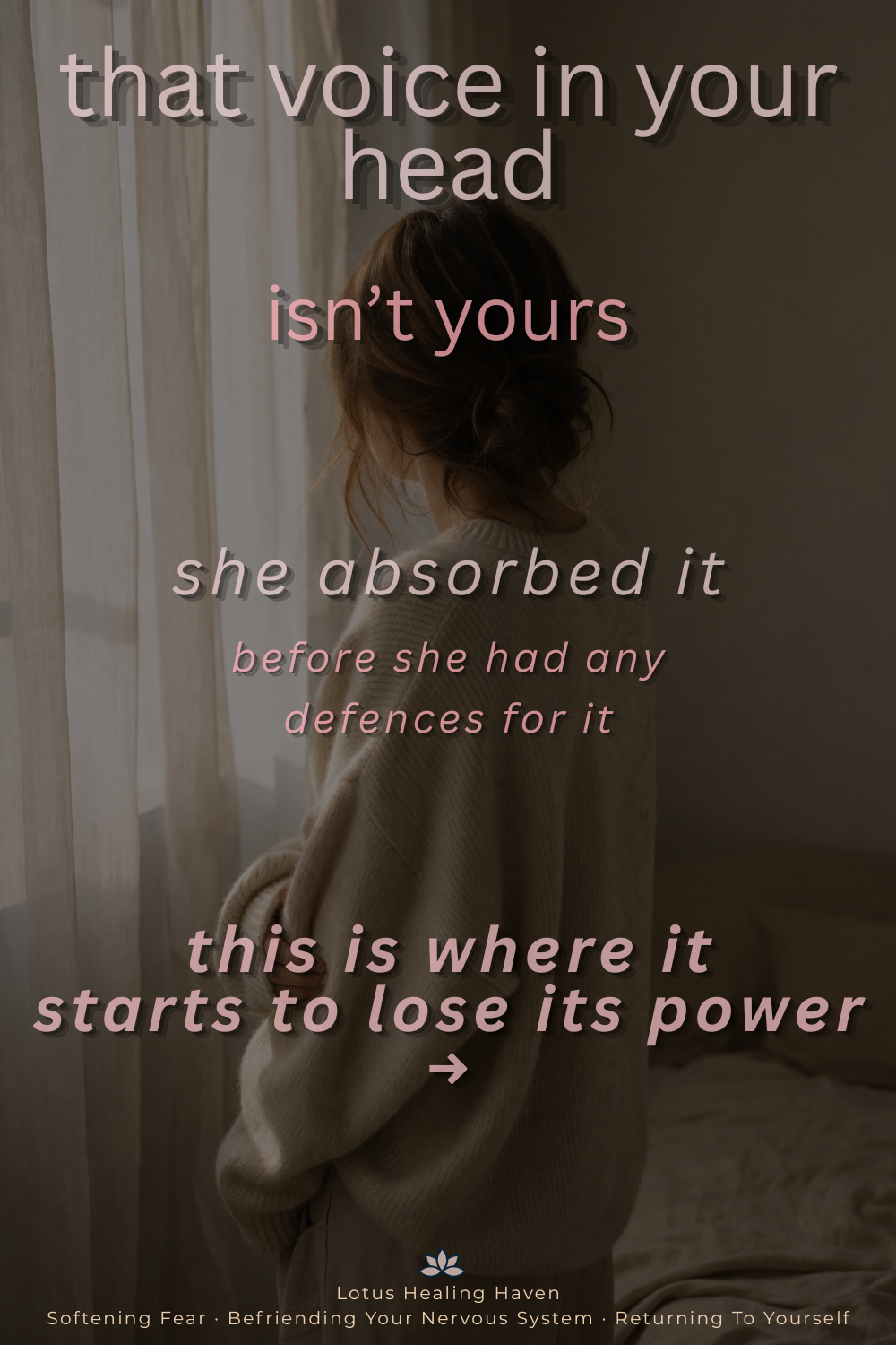 That Voice in Your Head Isn’t Yours — Where It Actually Came From | Lotus Healing Haven