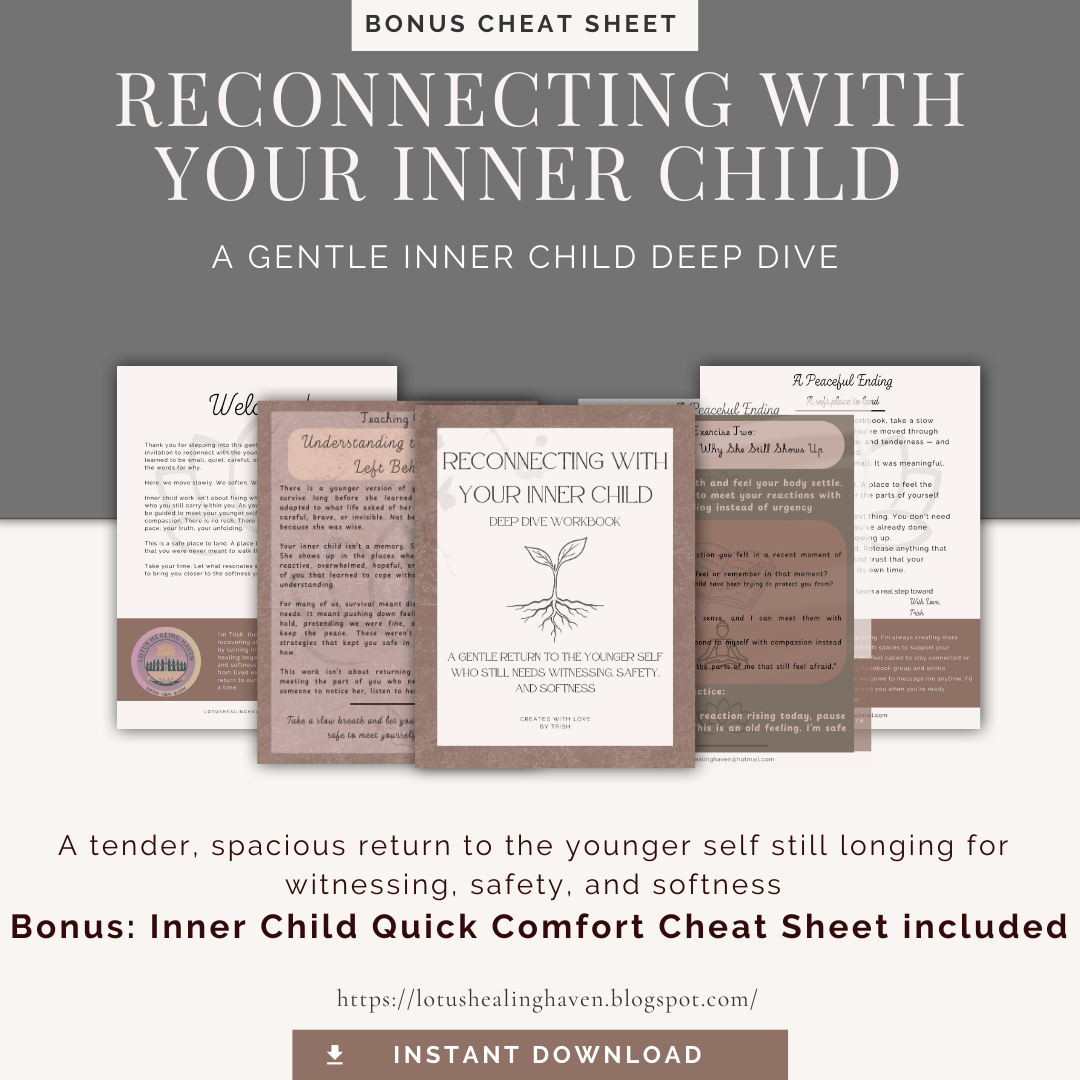 Reconnecting With Your Inner Child — Deep Dive Workbook