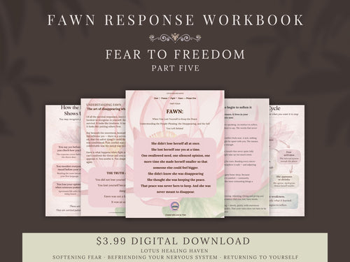 Fawn Response Workbook — Trauma-Informed People-Pleasing & Nervous System Healing for Women