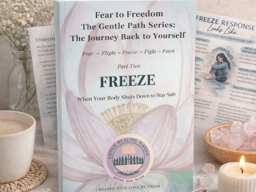 Freeze Response Workbook | Trauma Healing Printable | Nervous System Regulation Guide | Anxiety & Dissociation Recovery | Healing Journal