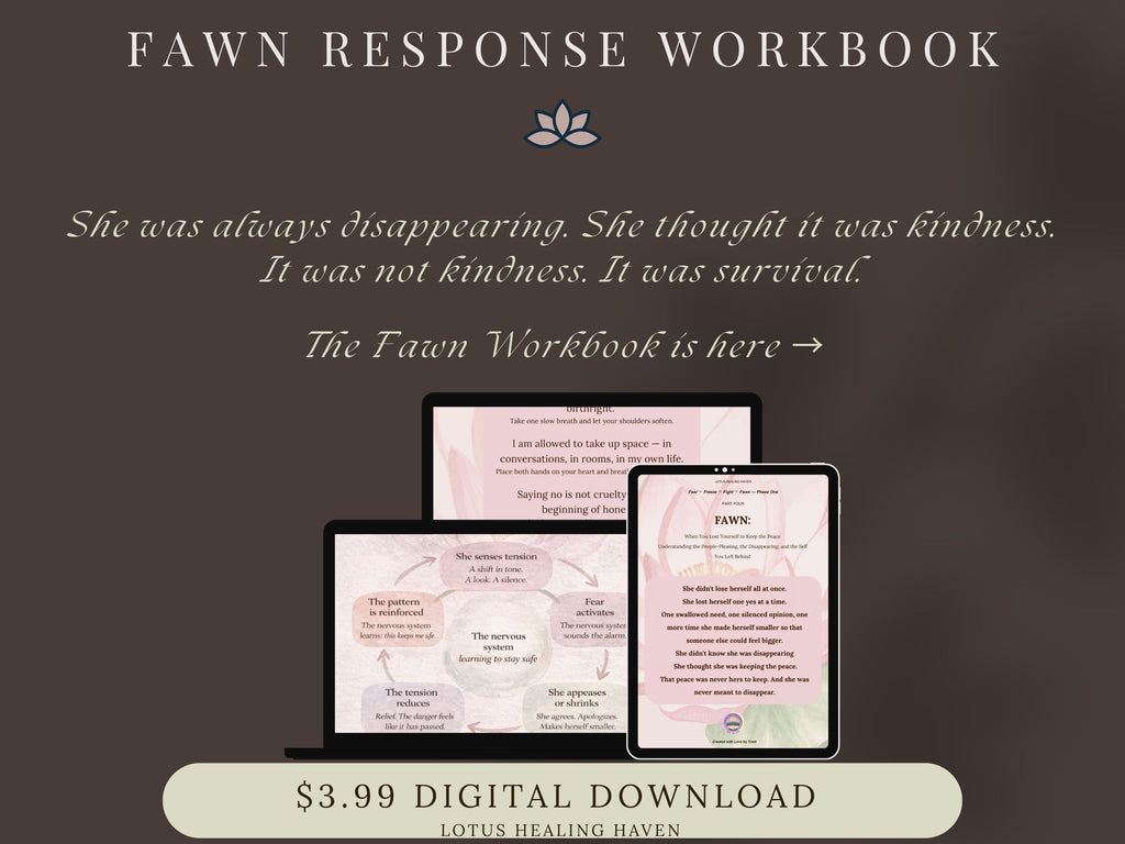 Fawn Response Workbook — Trauma-Informed People-Pleasing & Nervous System Healing for Women