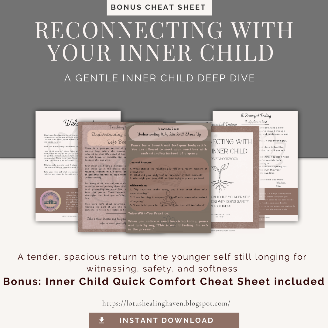 Reconnecting With Your Inner Child — Deep Dive Workbook