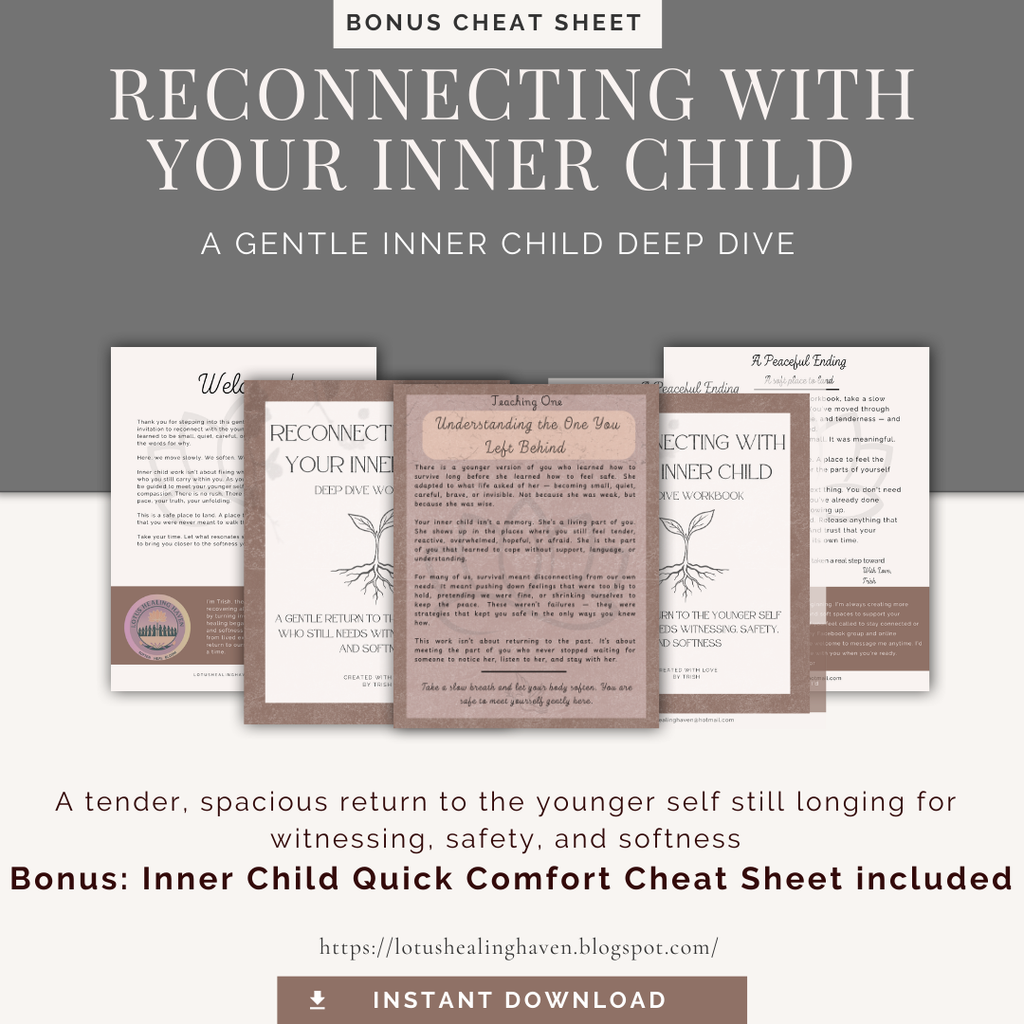Reconnecting With Your Inner Child — Deep Dive Workbook