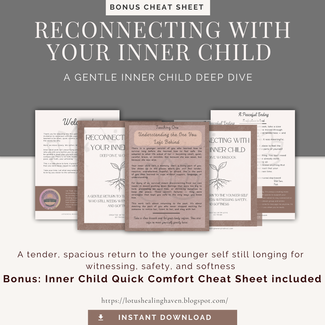 Reconnecting With Your Inner Child — Deep Dive Workbook