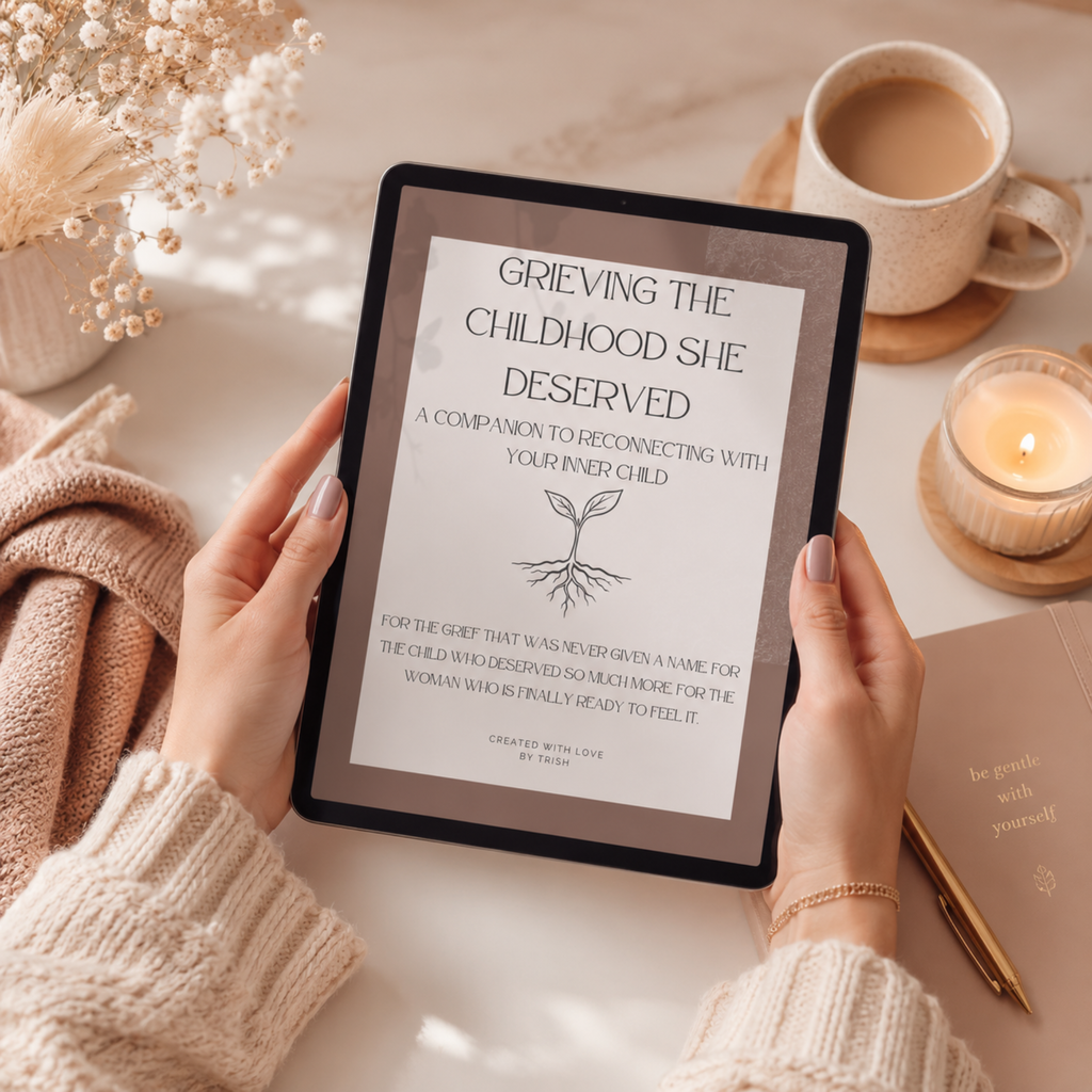 Grieving the Childhood She Deserved | Inner Child Healing Workbook for Childhood Grief, Emotional Healing & Reconnection