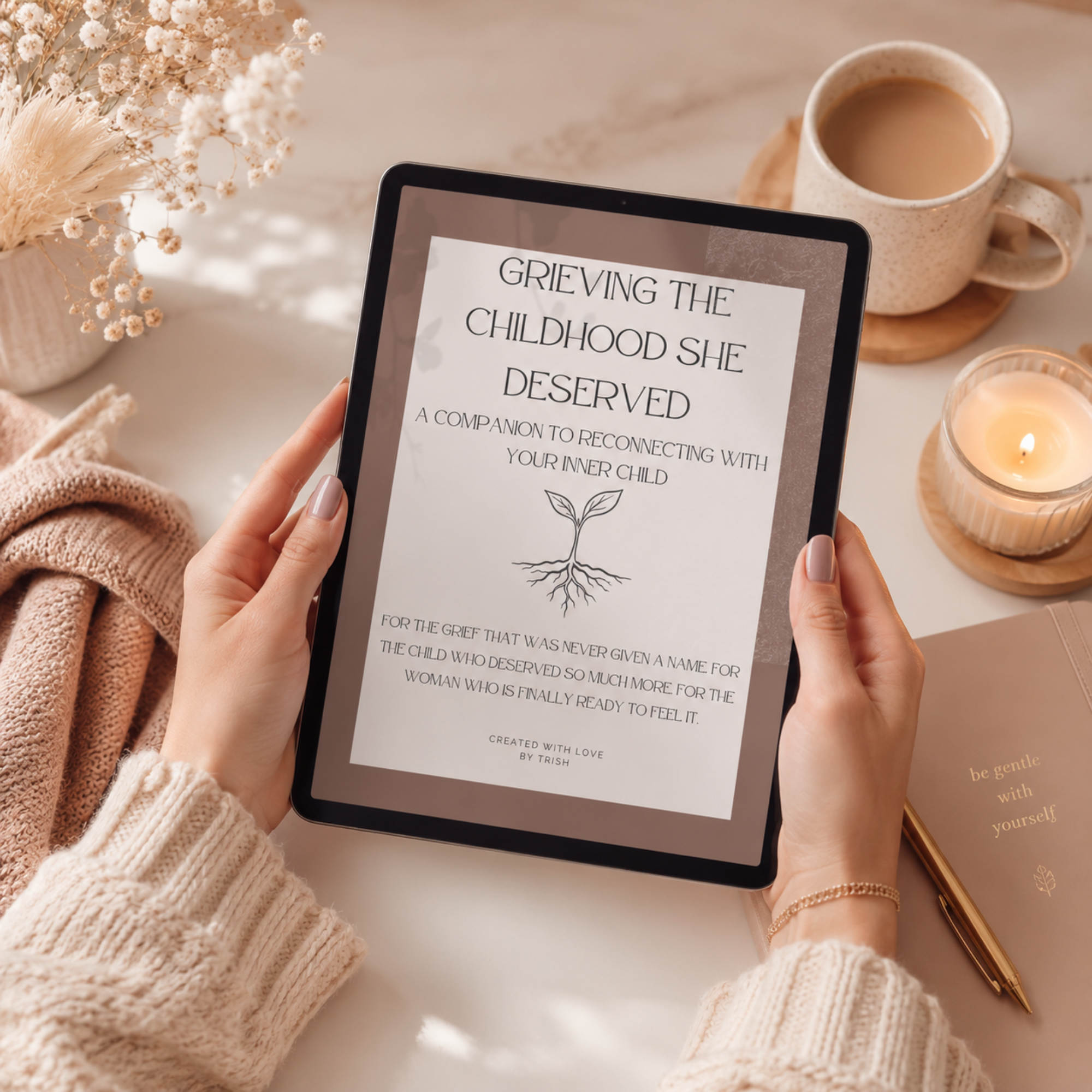 Grieving the Childhood She Deserved | Inner Child Healing Workbook for Childhood Grief, Emotional Healing & Reconnection