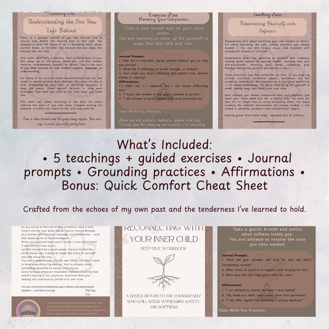 Reconnecting With Your Inner Child — Deep Dive Workbook