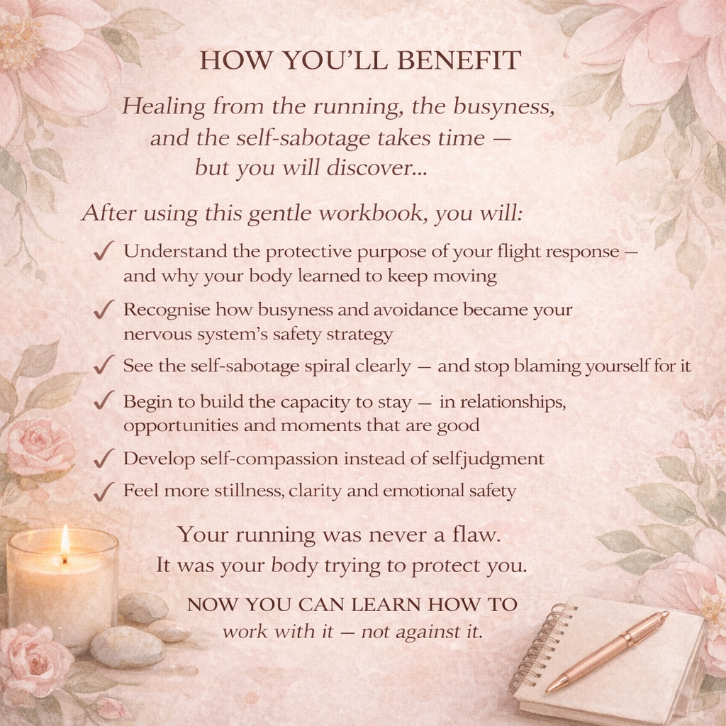 Flight Response Workbook — Trauma-Informed Nervous System Healing for Women
