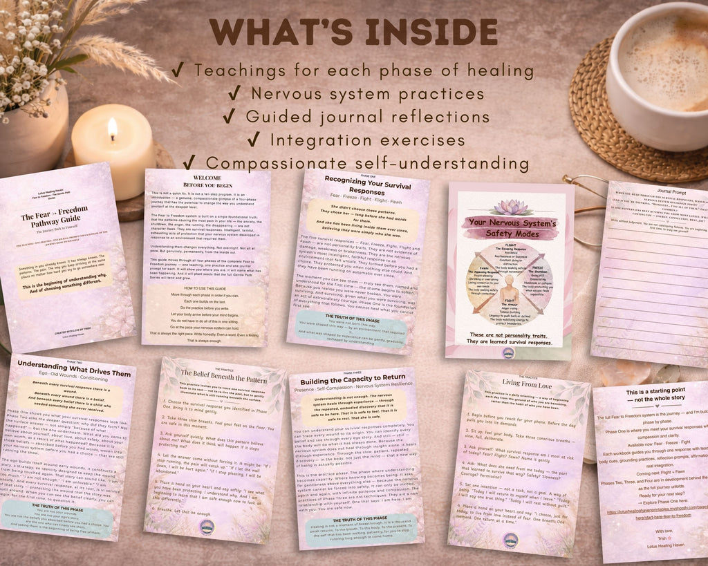 The Gentle Journey Guide – Step 1 of the Fear → Freedom Path